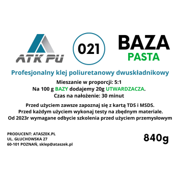 Klej do schodów i stopni na beton ATK PU021 | Ataszek.pl Klej do schodów i stopni na beton ATK PU021 | Ataszek.pl