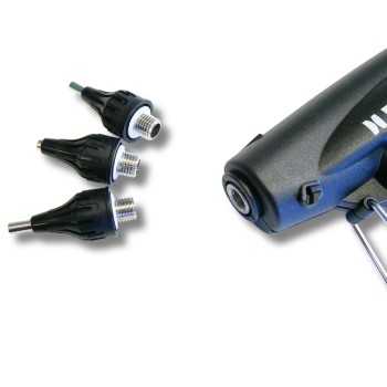 Pistolet do kleju na gorąco niekapiący z regulacją i końcówkami | Ataszek.pl Pistolet do kleju na gorąco niekapiący z regulacją i końcówkami | Ataszek.pl