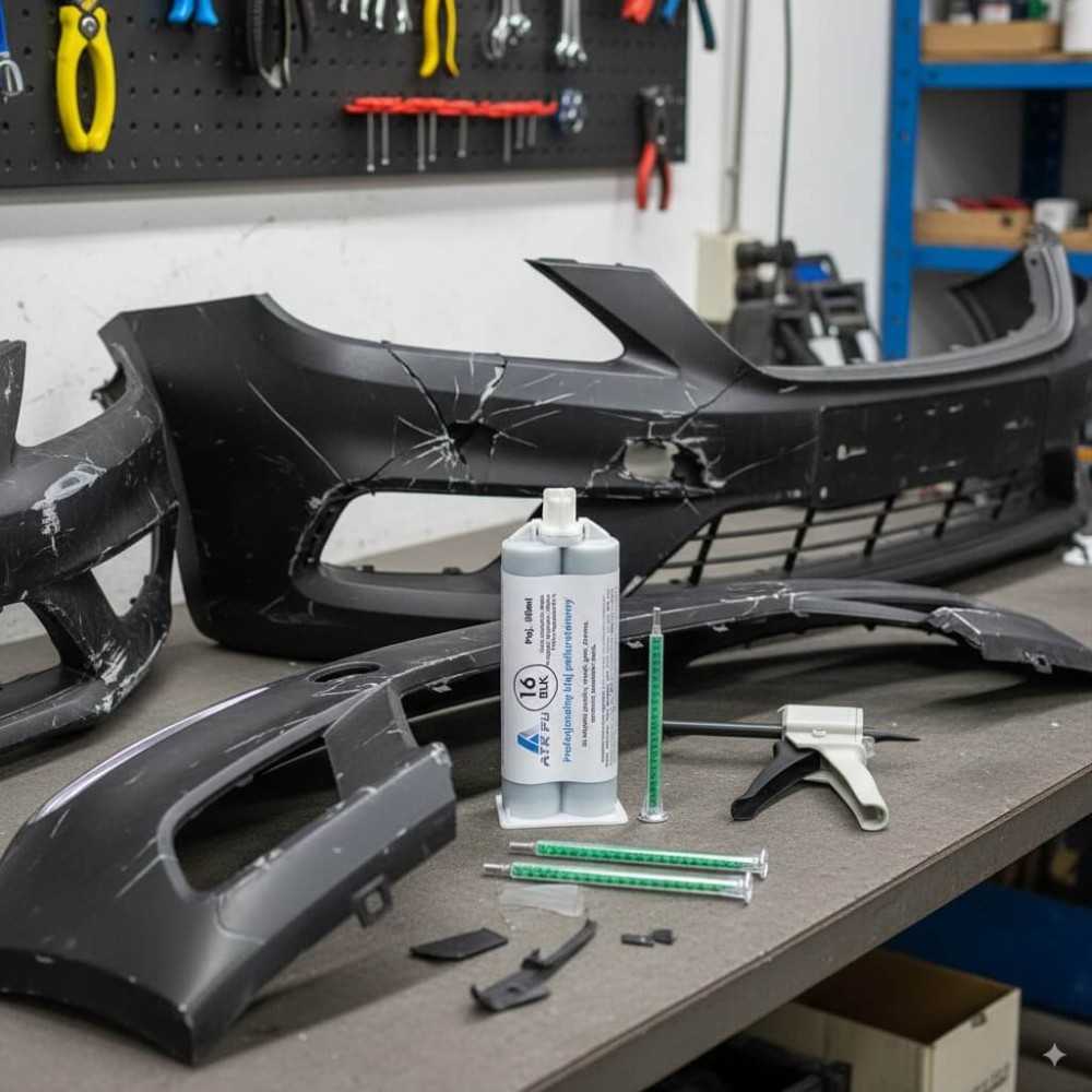 Zestaw naprawczy do zderzaków plastikowych ATK PU16 | Ataszek.pl