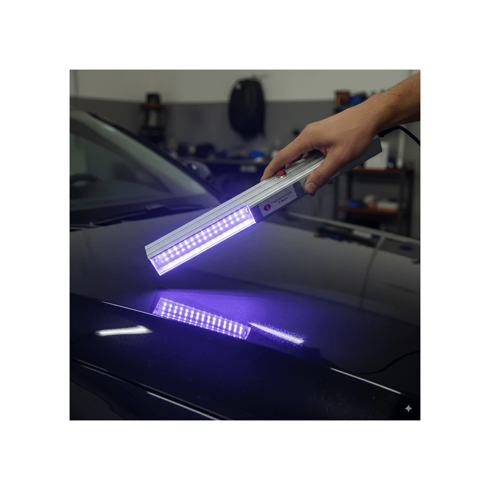 utwardzanie lakieru samochodowego lampą ATK UV 120W CAR