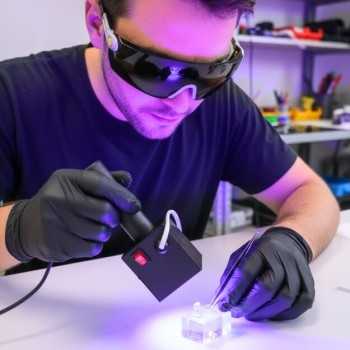 Naświetlacz UV LED w formie halogenu UVA | Ataszek.pl Naświetlacz UV LED w formie halogenu UVA | Ataszek.pl