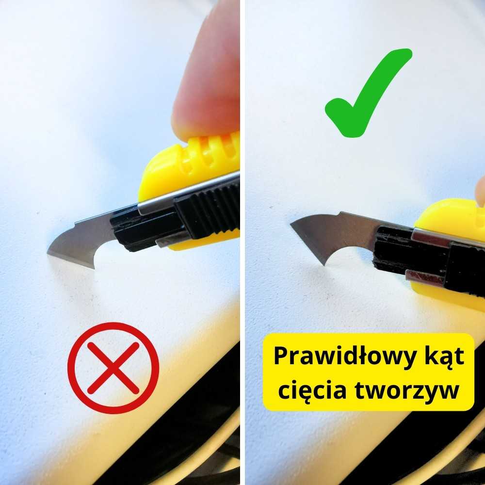 Nóż do cięcia plastiku Nóż do cięcia plastiku