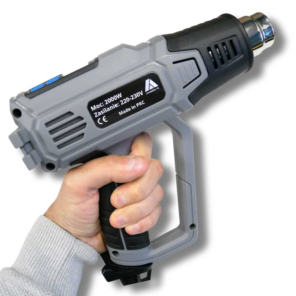 Opalarka ręczna - nagrzewnica pistoletowa z regulacją AT-4000 | Ataszek.pl Opalarka ręczna - nagrzewnica pistoletowa z regulacją AT-4000 | Ataszek.pl
