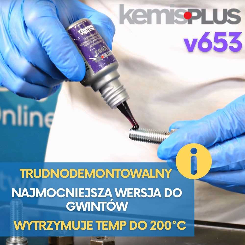Klej do śrub Kemiskol V653 Klej do śrub Kemiskol V653