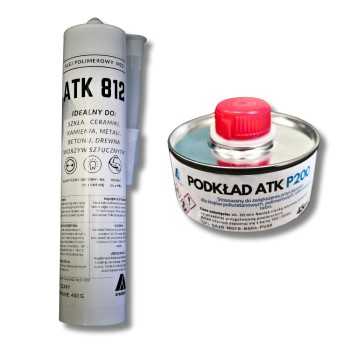Klej uszczelniający do metalu ATK 812 szary