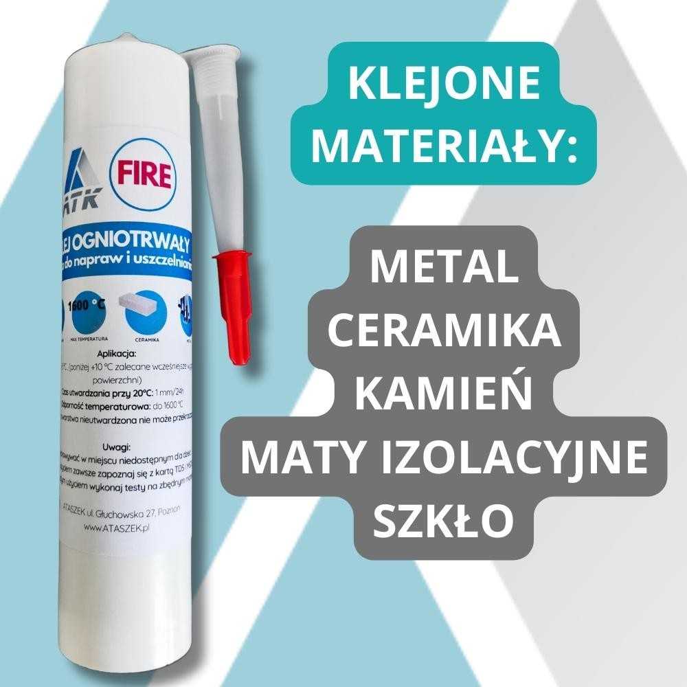 Klej do szyby kominkowej ATK FIRE Klej do szyby kominkowej ATK FIRE