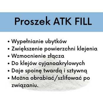 Masa do uzupełniania porcelany ATK FIX + wypełniacz Masa do uzupełniania porcelany ATK FIX + wypełniacz