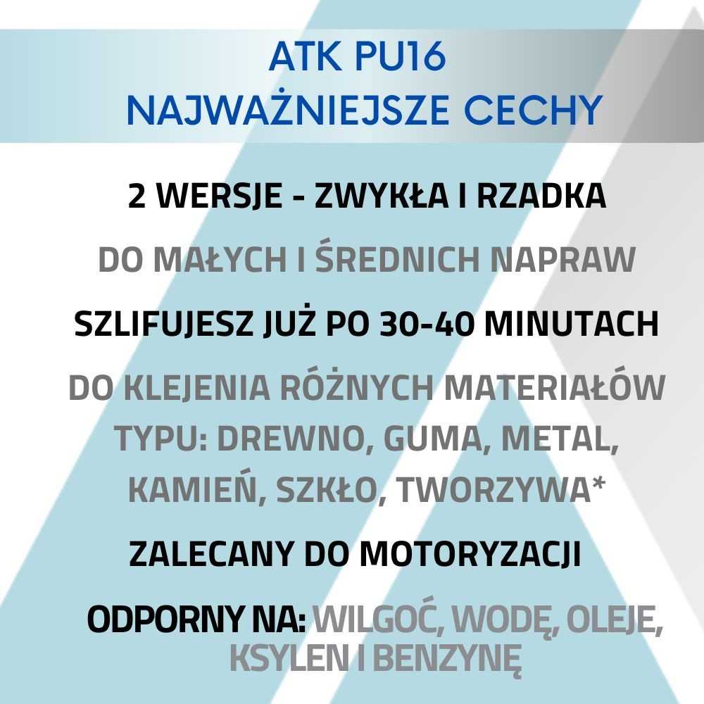 Wypełniacz do plastiku ATK PU16
