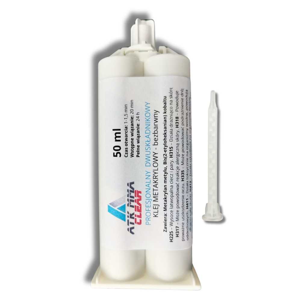 Klej do owiewek motocyklowych ATK MMA clear