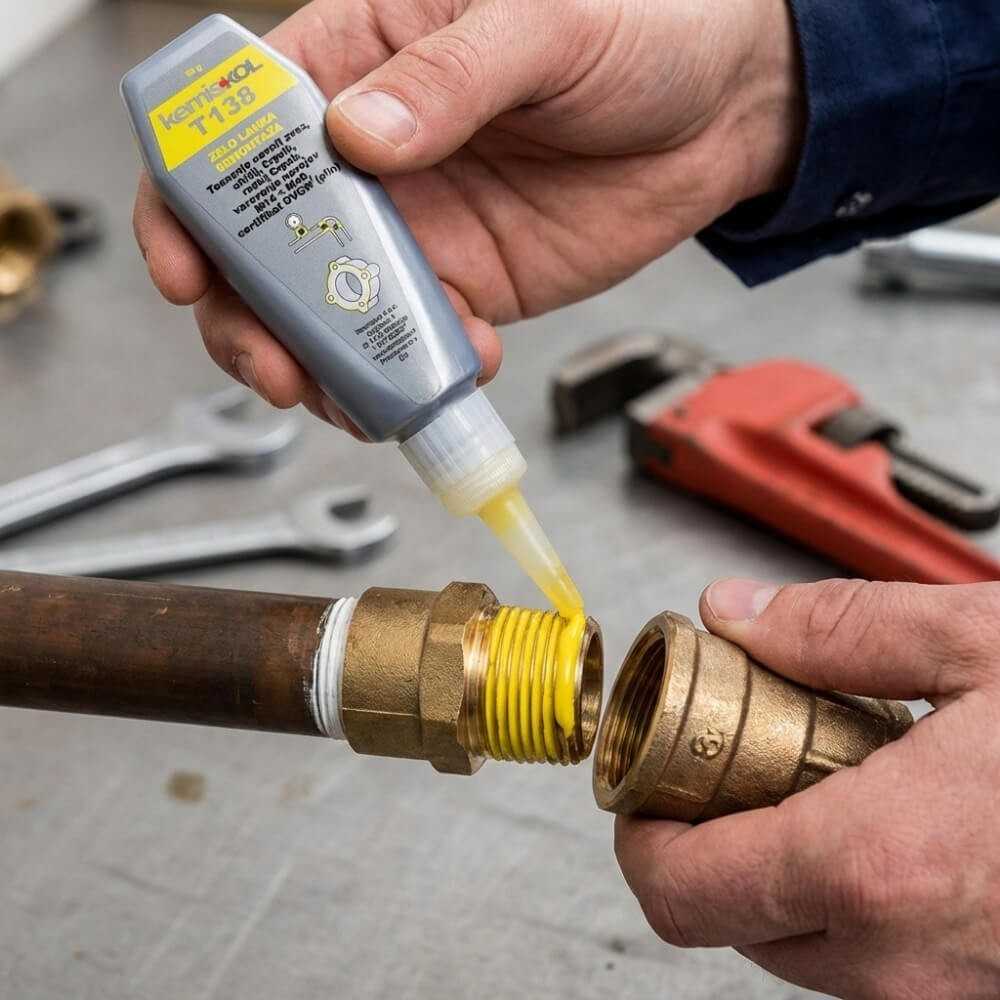 Klej do gwintów wodnych i gazowych - anaerobowy do rur T138 | Ataszek.pl
