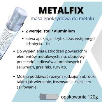 Klej hydrauliczny na mokro METALFIX