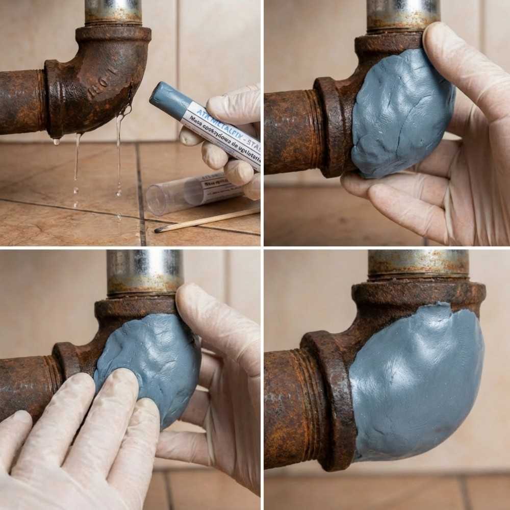 Klej hydrauliczny na mokro METALFIX