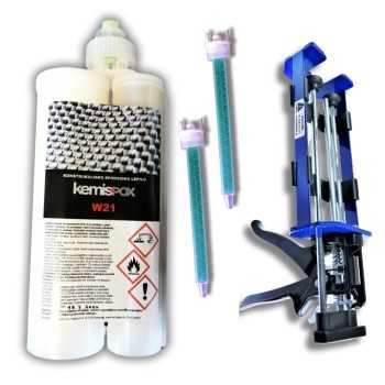 Klej do naprawy zbiorników z laminatu Kemispox W21