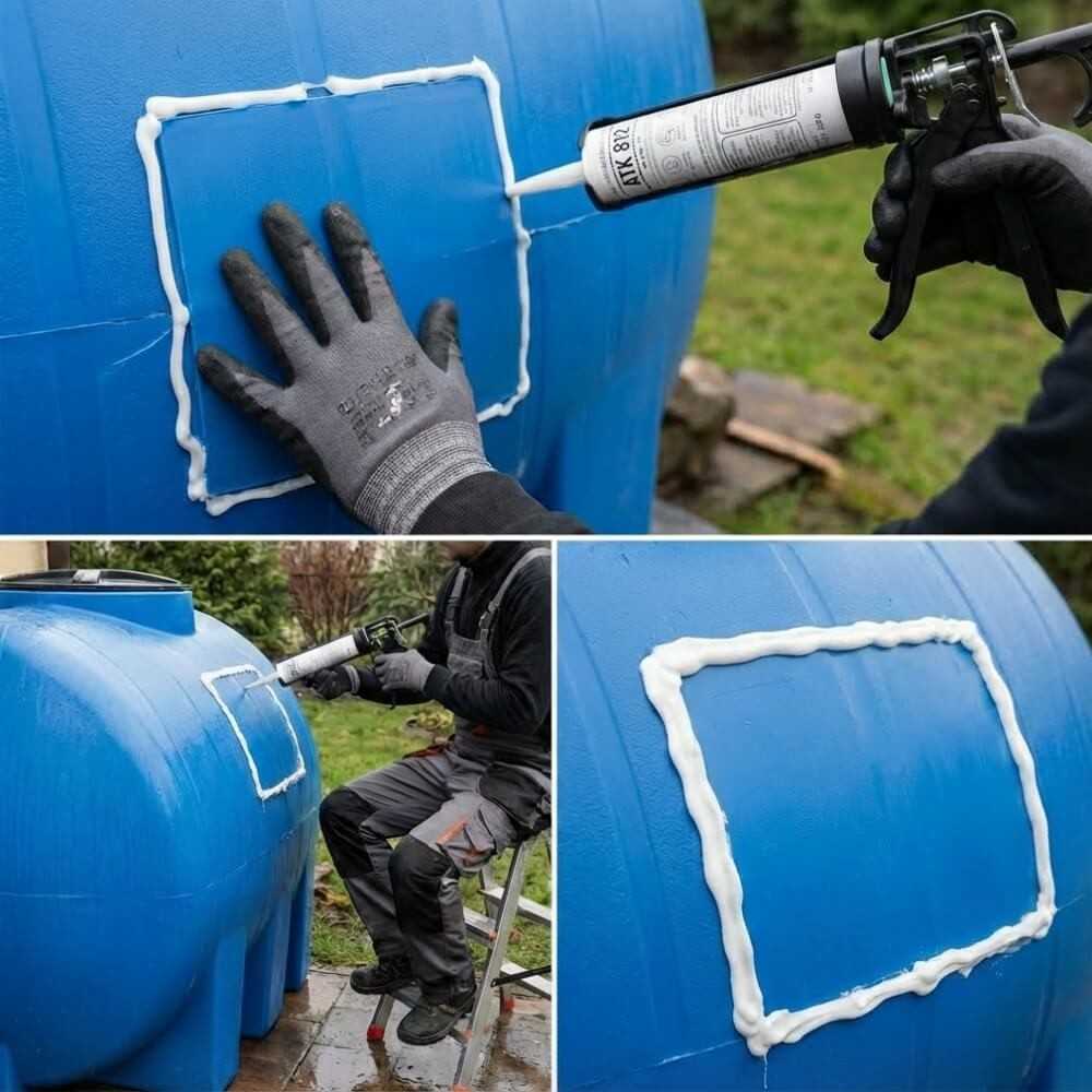 Uszczelniacz zbiorników na deszczówkę ATK 812 + ATK 823 Uszczelniacz zbiorników na deszczówkę ATK 812 + ATK 823