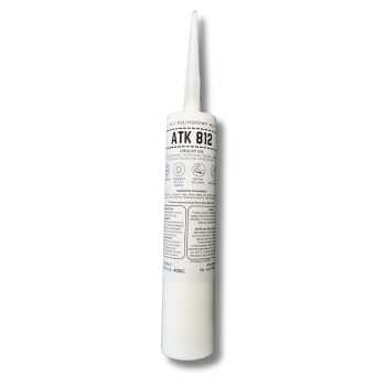 Silikon do granitu czarny ATK 812 290ml – wytrzymałość do 4 MPa, elastyczność 300%