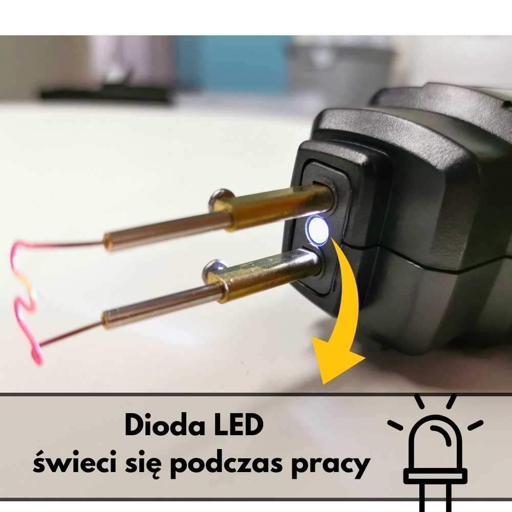 Maszynka do zgrzewania plastiku SP5 60W z 200 zszywkami w zestawie