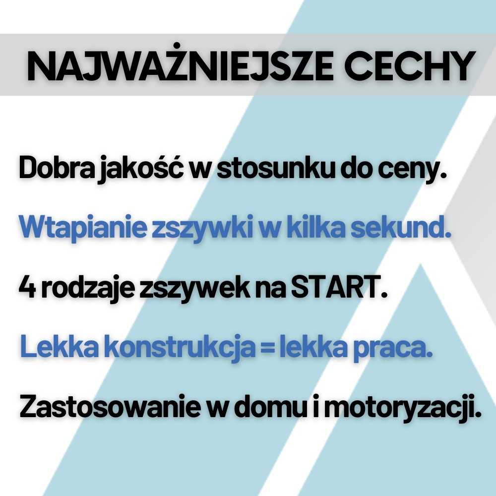Maszynka do zgrzewania plastiku SP5 60W z 200 zszywkami w zestawie