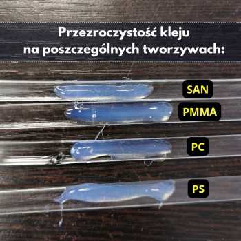 Klej do ram okiennych ATK MMA CLEAR - szybka naprawa