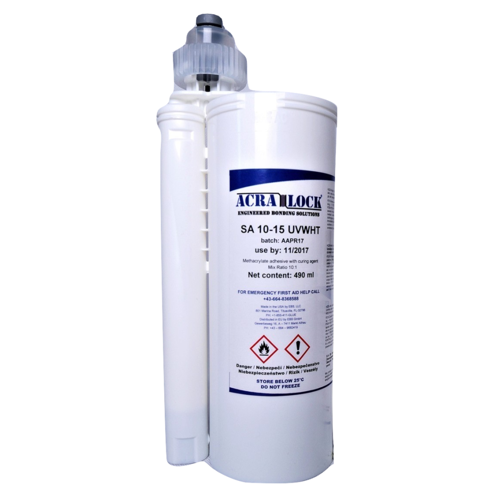 Klej do liter 3D podświetlanych Acralock SA 10-15WHT