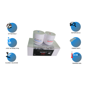 Klej do aluminium wysokotemperaturowy AL21 | Ataszek.pl Klej do aluminium wysokotemperaturowy AL21 | Ataszek.pl