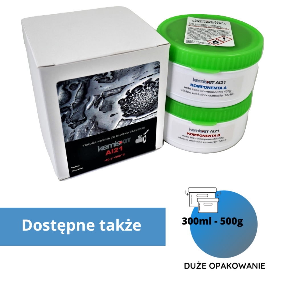 Klej do aluminium wysokotemperaturowy AL21 | Ataszek.pl Klej do aluminium wysokotemperaturowy AL21 | Ataszek.pl