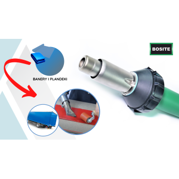 Zgrzewanie plandek PCV zgrzewarką Bosite-D | Ataszek.pl