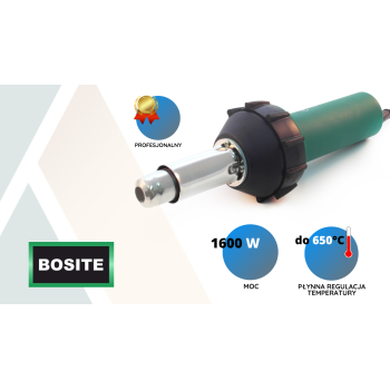Zgrzewanie plandek PCV zgrzewarką Bosite-D | Ataszek.pl