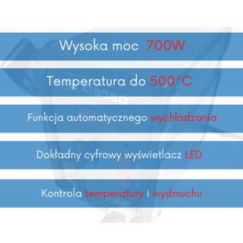 Spawarka do plastików ATK 858D / 858D+ | Ataszek.pl Spawarka do plastików ATK 858D / 858D+ | Ataszek.pl