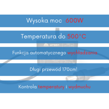 Spawarka do plastiku AT951 | Ataszek.pl Spawarka do plastiku AT951 | Ataszek.pl