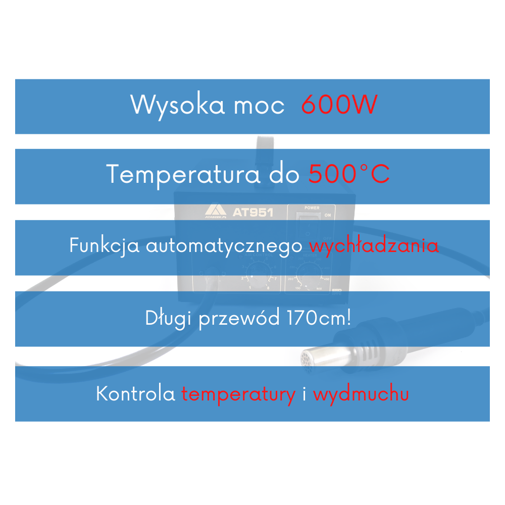 Spawarka do plastiku AT951 | Ataszek.pl Spawarka do plastiku AT951 | Ataszek.pl