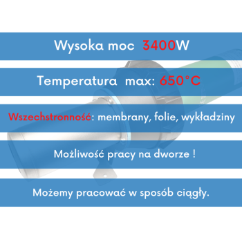 Opalarka do papy termozgrzewalnej - najmocniejszy Bosite-BX | Ataszek.pl Opalarka do papy termozgrzewalnej - najmocniejszy Bosite-BX | Ataszek.pl