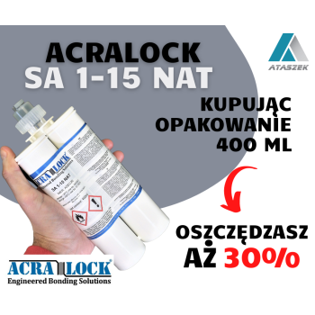 Klej do nierdzewki i kwasówki Acralock SA 1-15 | Ataszek.pl
