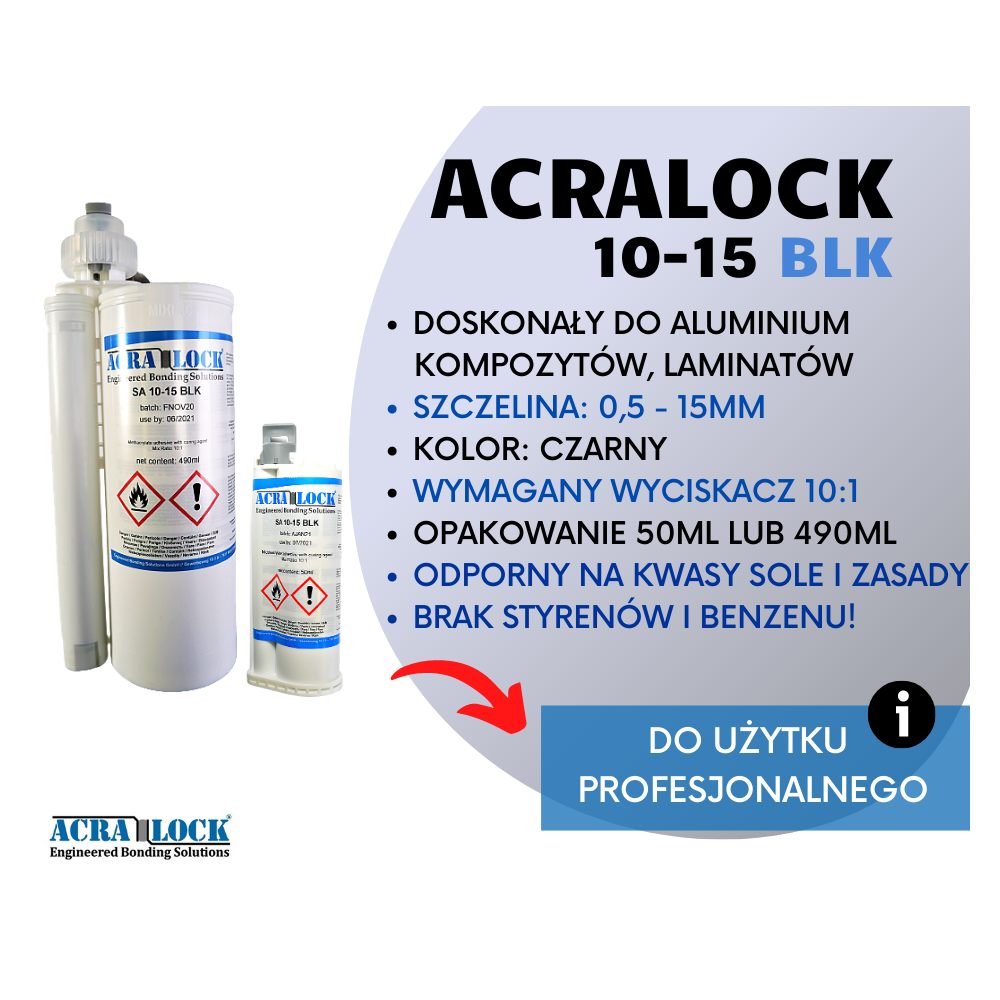 Klej do karbonu - Acralock SA 10-15 | Ataszek.pl Klej do karbonu - Acralock SA 10-15 | Ataszek.pl