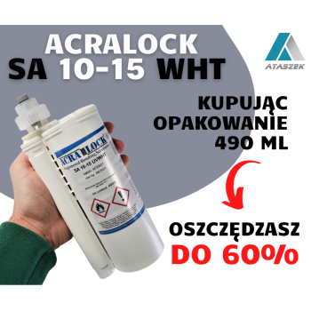 Klej do laminatu poliestrowo szklanego Acralock SA 10-15 WHT | Ataszek.pl Klej do laminatu poliestrowo szklanego Acralock SA 10-15 WHT | Ataszek.pl