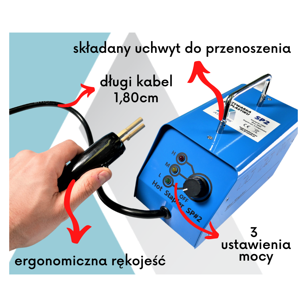 Profesjonalna zszywarka do plastiku SP2 | Ataszek.pl Profesjonalna zszywarka do plastiku SP2 | Ataszek.pl