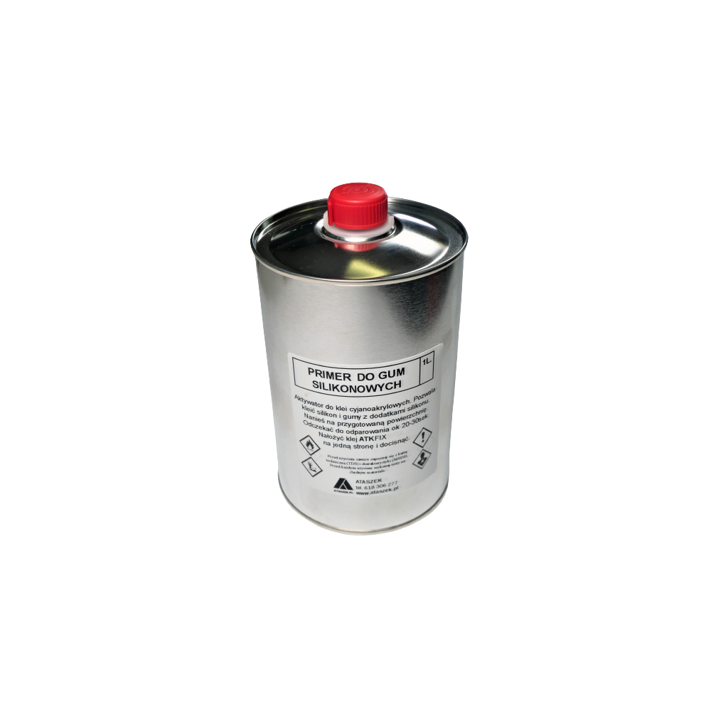 Primer do silikonu, gum i kauczuku silikonowego do klei CA