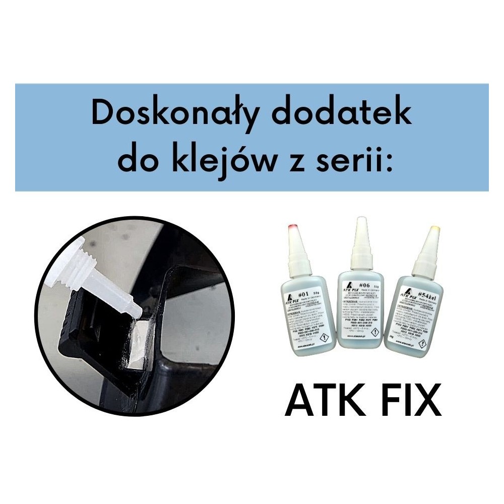 Wypełniacz do kleju cyjanoakrylowego ATK FILL 25/60 g | Ataszek.pl Wypełniacz do kleju cyjanoakrylowego ATK FILL 25/60 g | Ataszek.pl