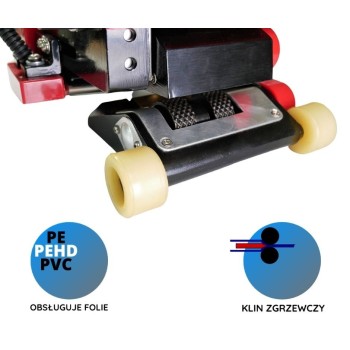 Zgrzewanie folii budowlanej zgrzewarką Bosite 800 | Ataszek.pl Zgrzewanie folii budowlanej zgrzewarką Bosite 800 | Ataszek.pl