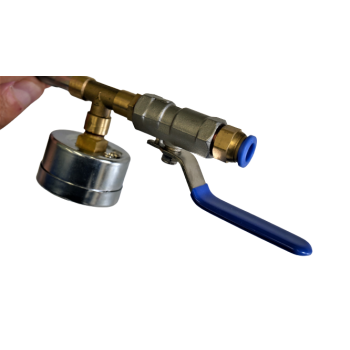 Tester zgrzewu z manometrem