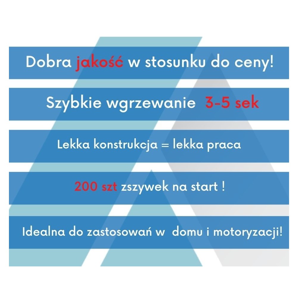 Zszywarka do plastiku - Hot Stapler SP4 | Ataszek.pl Zszywarka do plastiku - Hot Stapler SP4 | Ataszek.pl
