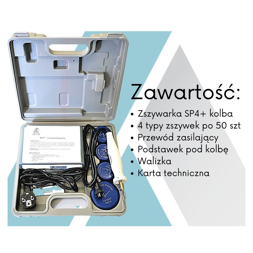 Zszywarka do plastiku - Hot Stapler SP4 | Ataszek.pl Zszywarka do plastiku - Hot Stapler SP4 | Ataszek.pl