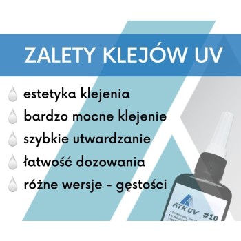 Klej UV do metalu i szkła ATK UV20 | Ataszek.pl Klej UV do metalu i szkła ATK UV20 | Ataszek.pl