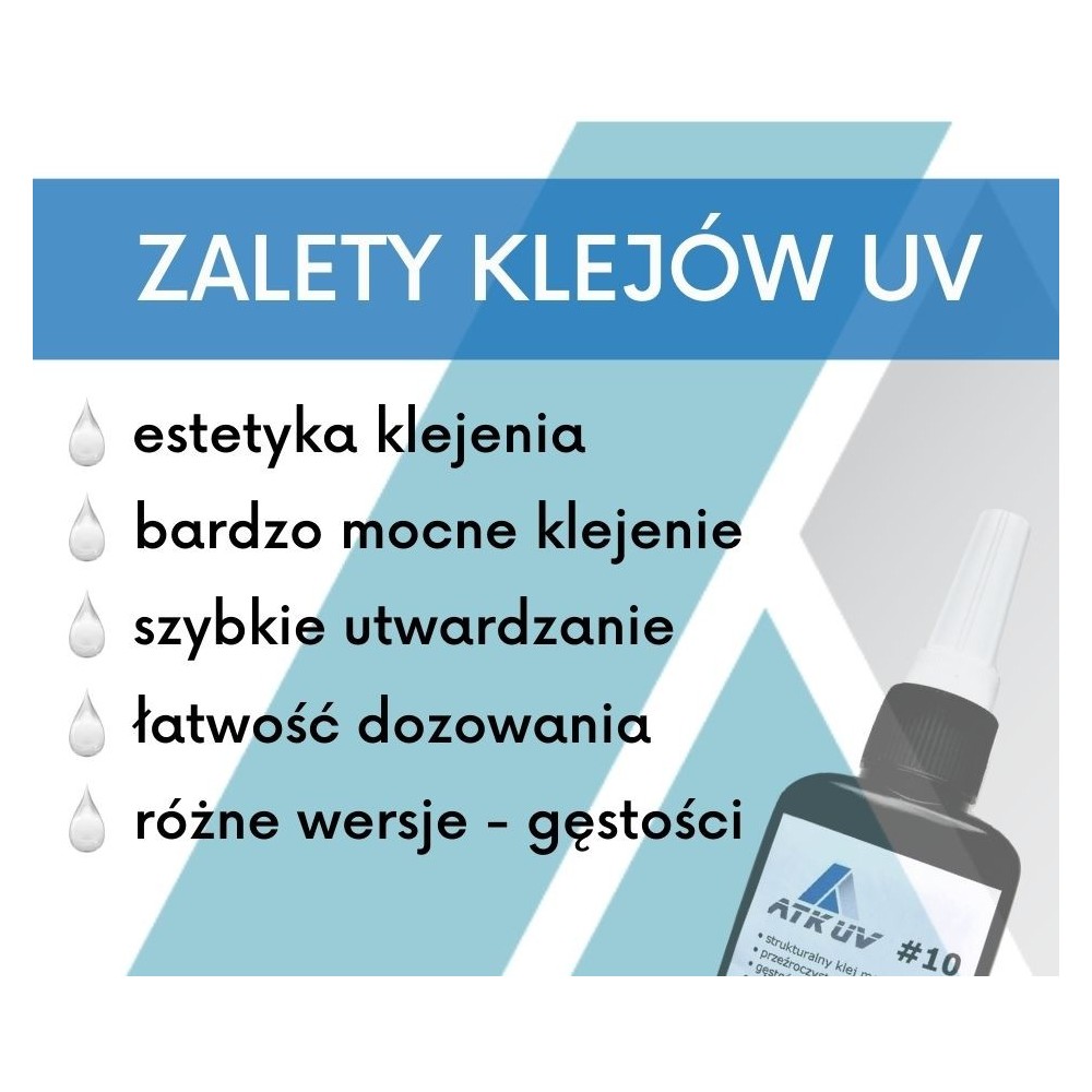 Klej UV do metalu i szkła ATK UV20 | Ataszek.pl Klej UV do metalu i szkła ATK UV20 | Ataszek.pl