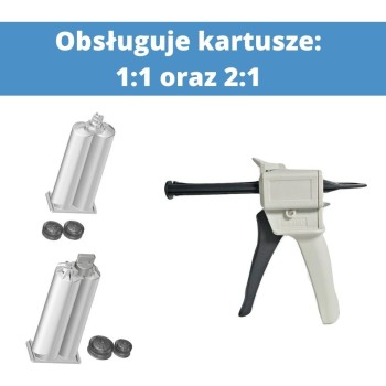 Pistolet do kartuszy 1:1 50ml | Ataszek.pl Pistolet do kartuszy 1:1 50ml | Ataszek.pl