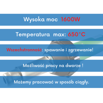 Zgrzewarka do folii PVC - plandek, folii i membran BOSITE-D | Ataszek.pl Zgrzewarka do folii PVC - plandek, folii i membran BOSITE-D | Ataszek.pl