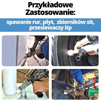 Zgrzewanie geomembrany HDPE ekstruderem 5001 | Ataszek.pl Zgrzewanie geomembrany HDPE ekstruderem 5001 | Ataszek.pl
