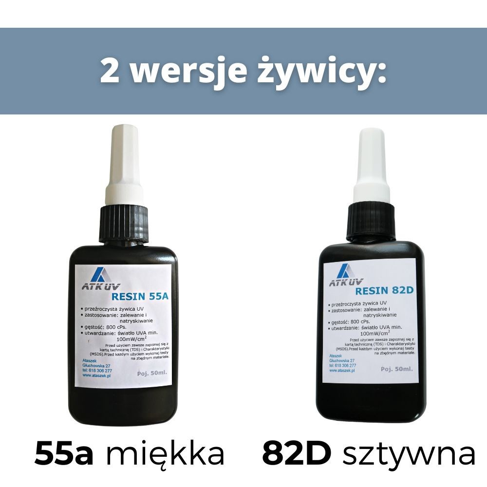 Żywica UV światłoutwardzalna ATK UV RESIN | Ataszek.pl Żywica UV światłoutwardzalna ATK UV RESIN | Ataszek.pl