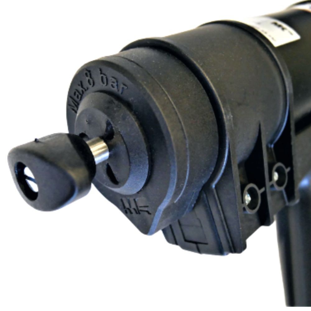 Wyciskacz pneumatyczny do kleju i żywic dwuskładnikowych Mixpac DP2X 400 Wyciskacz pneumatyczny do kleju i żywic dwuskładnikowych Mixpac DP2X 400