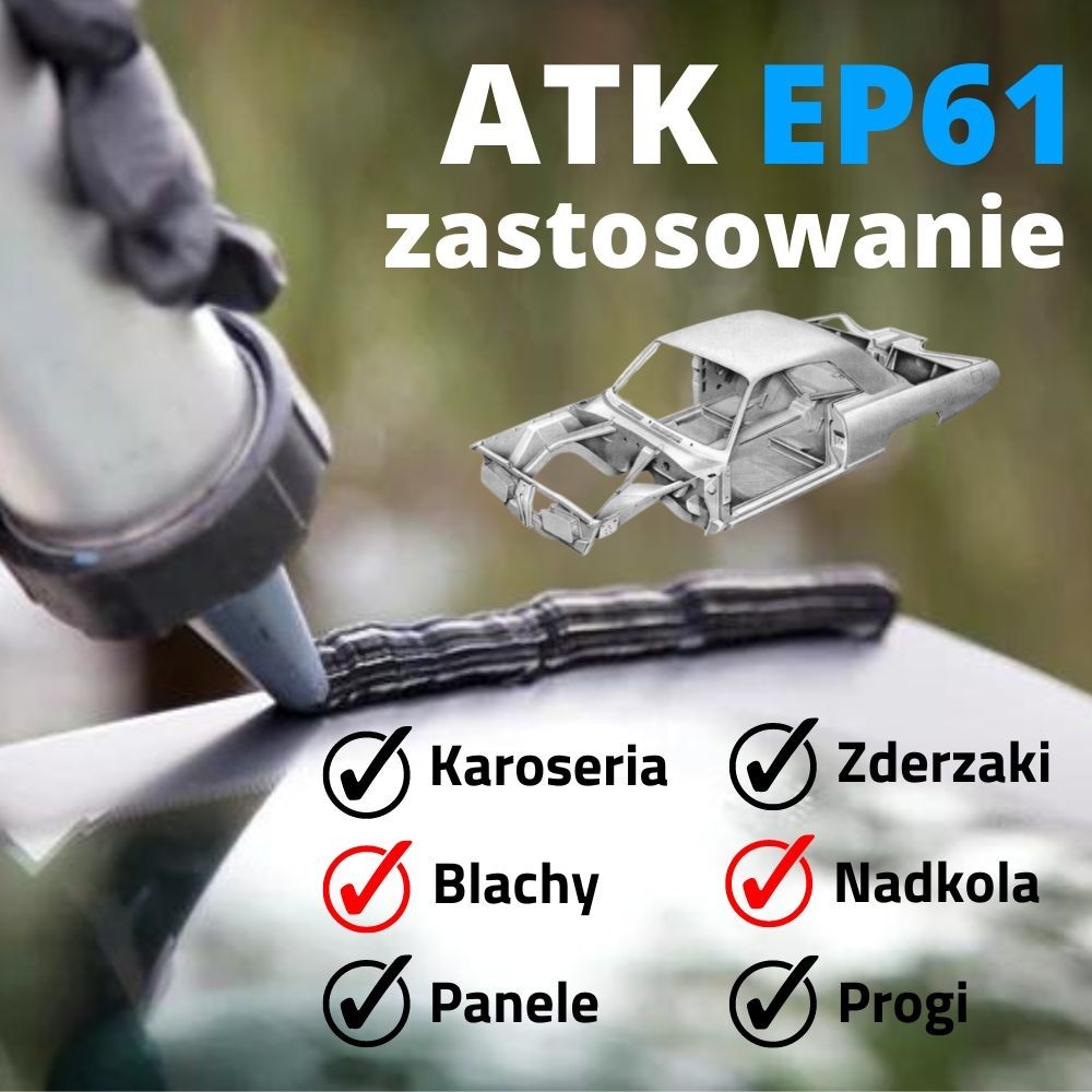 Klej do blachy samochodowej - poszyć zewnętrznych samochodu EP61 na Ataszek.pl Klej do blachy samochodowej - poszyć zewnętrznych samochodu EP61 na Ataszek.pl