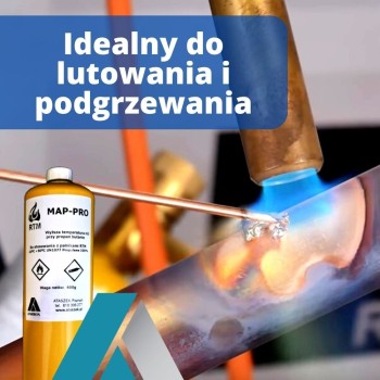 Gaz map - butla mapp RTM PRO-GAZ 400g na Ataszek.pl Gaz map - butla mapp RTM PRO-GAZ 400g na Ataszek.pl